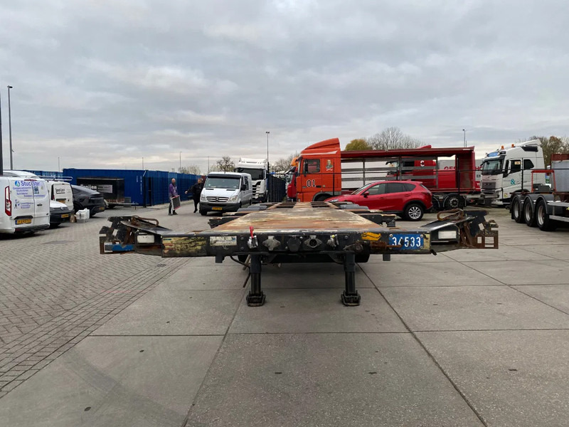 D-Tec FT-43-03V / Flexitrailer / 2x Extendable / BPW / 1x Lift Axle - Container/ Wechselfahrgestell Auflieger: das Bild 5 D-Tec FT-43-03V / Flexitrailer / 2x Extendable / BPW / 1x Lift Axle - Container/ Wechselfahrgestell Auflieger: das Bild 5