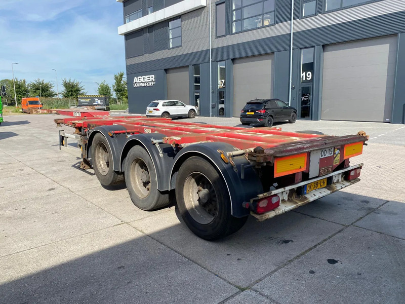 D-Tec FT-43-03V / Flexitrailer / 3x Extendable / SAF / 1x Lift Axle - Container/ Wechselfahrgestell Auflieger: das Bild 3 D-Tec FT-43-03V / Flexitrailer / 3x Extendable / SAF / 1x Lift Axle - Container/ Wechselfahrgestell Auflieger: das Bild 3