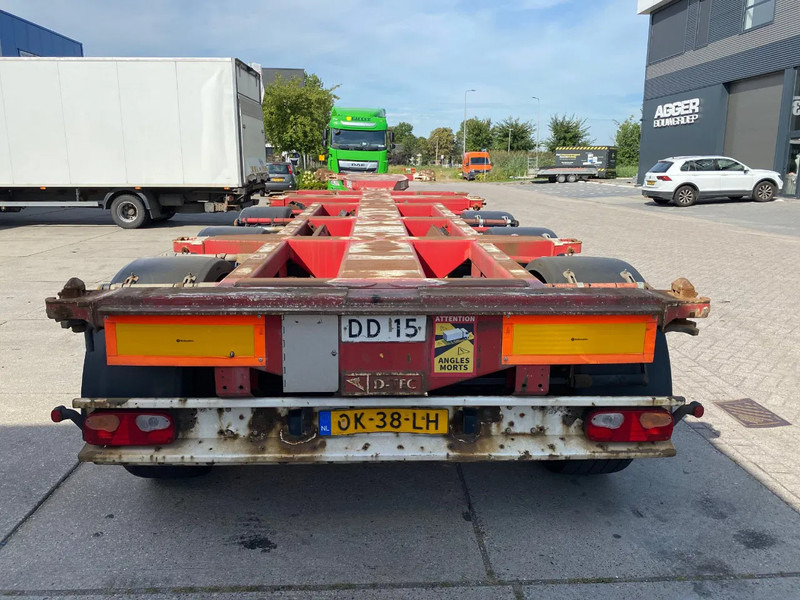 D-Tec FT-43-03V / Flexitrailer / 3x Extendable / SAF / 1x Lift Axle - Container/ Wechselfahrgestell Auflieger: das Bild 2 D-Tec FT-43-03V / Flexitrailer / 3x Extendable / SAF / 1x Lift Axle - Container/ Wechselfahrgestell Auflieger: das Bild 2