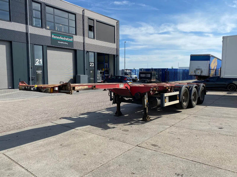 D-Tec FT-43-03V / Flexitrailer / 3x Extendable / SAF / 1x Lift Axle - Container/ Wechselfahrgestell Auflieger: das Bild 4 D-Tec FT-43-03V / Flexitrailer / 3x Extendable / SAF / 1x Lift Axle - Container/ Wechselfahrgestell Auflieger: das Bild 4