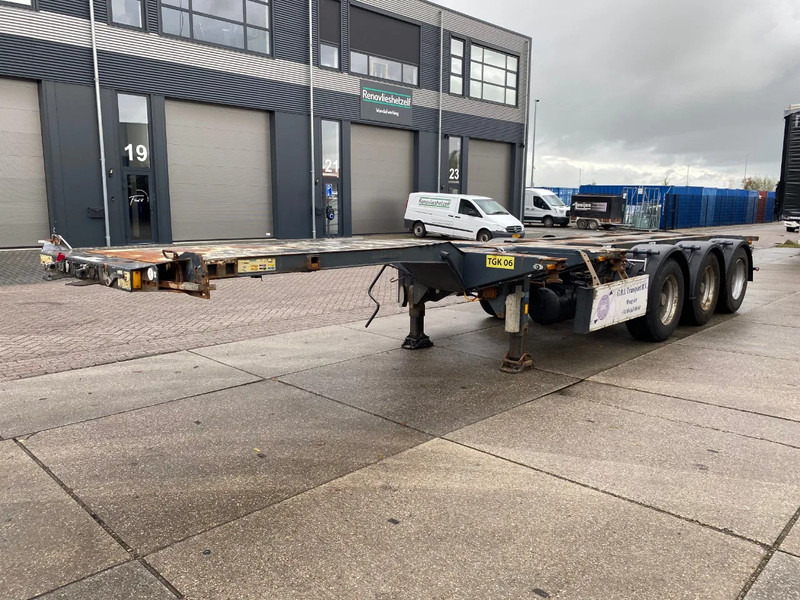 D-Tec FT-43-03V / Flexitrailer / 3x Extendable / SAF / 1x Lift Axle - Container/ Wechselfahrgestell Auflieger: das Bild 4 D-Tec FT-43-03V / Flexitrailer / 3x Extendable / SAF / 1x Lift Axle - Container/ Wechselfahrgestell Auflieger: das Bild 4