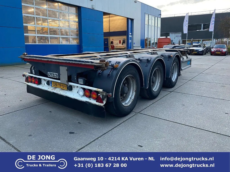 Container/ Wechselfahrgestell Auflieger D-Tec FT-LS-S / Flexi Trailer / 3x Extendable 45FT / 1x Lift Axle: das Bild 1