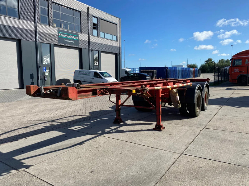 IWT 20 FT Container Chassis / Steel Suspension / Double Tyres - Container/ Wechselfahrgestell Auflieger: das Bild 4 IWT 20 FT Container Chassis / Steel Suspension / Double Tyres - Container/ Wechselfahrgestell Auflieger: das Bild 4