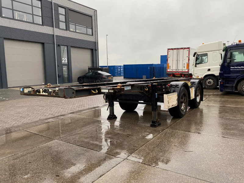 Krone SZ / 20 FT Container Chassis / BPW - Container/ Wechselfahrgestell Auflieger: das Bild 4 Krone SZ / 20 FT Container Chassis / BPW - Container/ Wechselfahrgestell Auflieger: das Bild 4