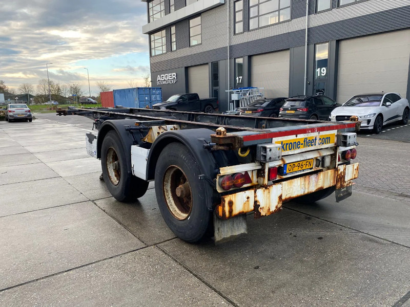Krone SZ / 20 FT Container Chassis / BPW - Container/ Wechselfahrgestell Auflieger: das Bild 3 Krone SZ / 20 FT Container Chassis / BPW - Container/ Wechselfahrgestell Auflieger: das Bild 3