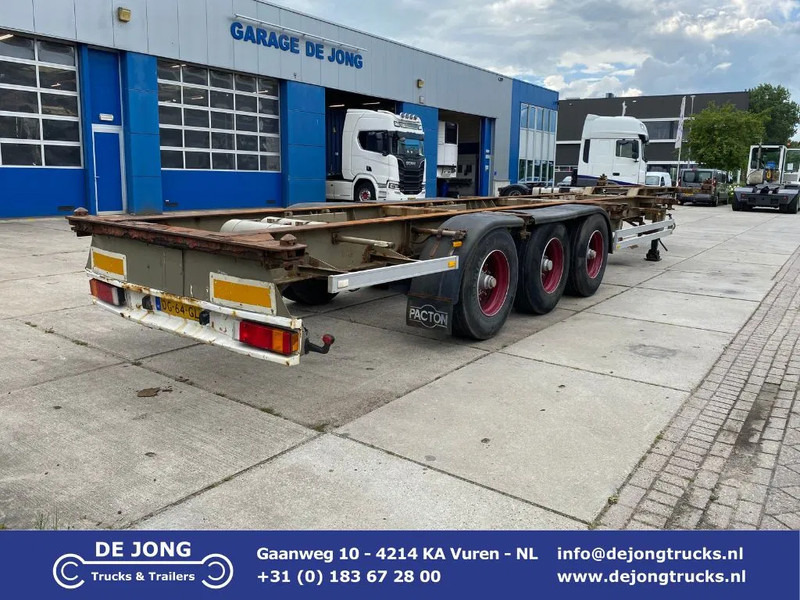 Pacton 40 FT Container Chassis / BPW + DISC - Container/ Wechselfahrgestell Auflieger: das Bild 1 Pacton 40 FT Container Chassis / BPW + DISC - Container/ Wechselfahrgestell Auflieger: das Bild 1