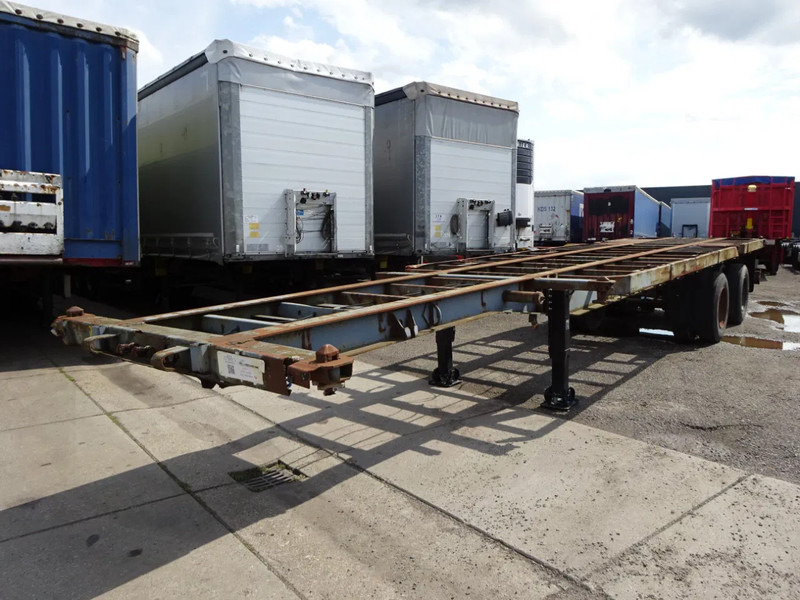 Pacton 40 FT Container Chassis / Steel Supsension / Double Air - Container/ Wechselfahrgestell Auflieger: das Bild 4 Pacton 40 FT Container Chassis / Steel Supsension / Double Air - Container/ Wechselfahrgestell Auflieger: das Bild 4