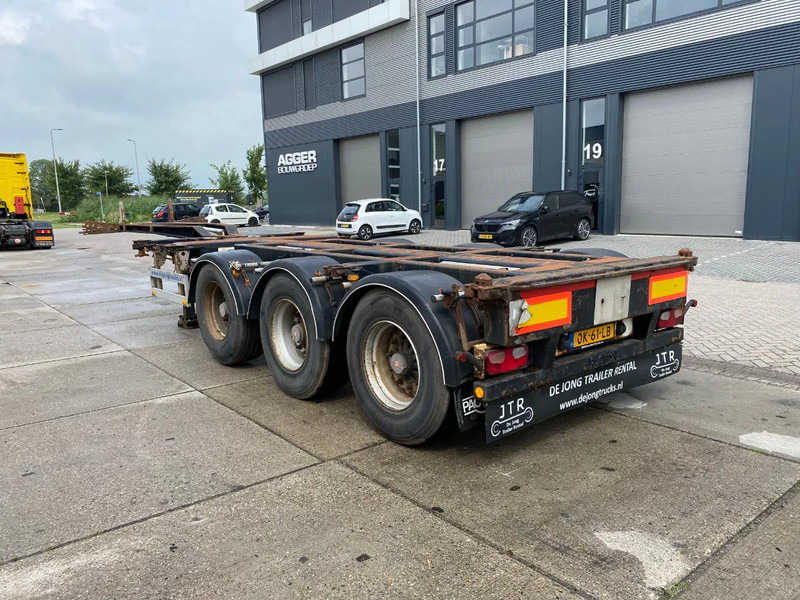 Pacton T3-010 / 3x Extendable / SAF + Drum / 1x lift - Container/ Wechselfahrgestell Auflieger: das Bild 3 Pacton T3-010 / 3x Extendable / SAF + Drum / 1x lift - Container/ Wechselfahrgestell Auflieger: das Bild 3