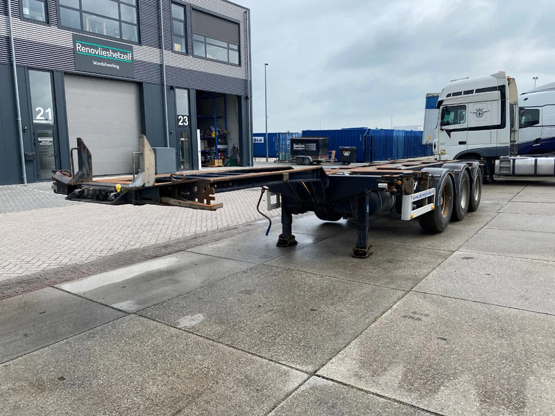 Pacton T3-010 / 3x Extendable / SAF + Drum / 1x lift - Container/ Wechselfahrgestell Auflieger: das Bild 4 Pacton T3-010 / 3x Extendable / SAF + Drum / 1x lift - Container/ Wechselfahrgestell Auflieger: das Bild 4