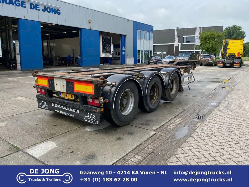 Pacton T3-010 / 3x Extendable / SAF + Drum / 1x lift - Container/ Wechselfahrgestell Auflieger: das Bild 1 Pacton T3-010 / 3x Extendable / SAF + Drum / 1x lift - Container/ Wechselfahrgestell Auflieger: das Bild 1