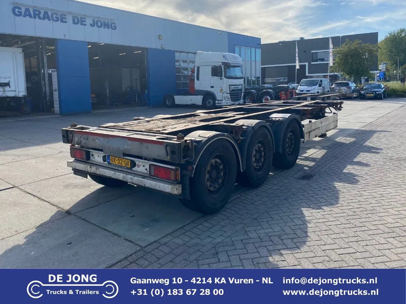 Schmitz Cargobull SCF 24 Chassis / SAF + Disc / 2x Extendable / Lift Axle - Container/ Wechselfahrgestell Auflieger: das Bild 1 Schmitz Cargobull SCF 24 Chassis / SAF + Disc / 2x Extendable / Lift Axle - Container/ Wechselfahrgestell Auflieger: das Bild 1