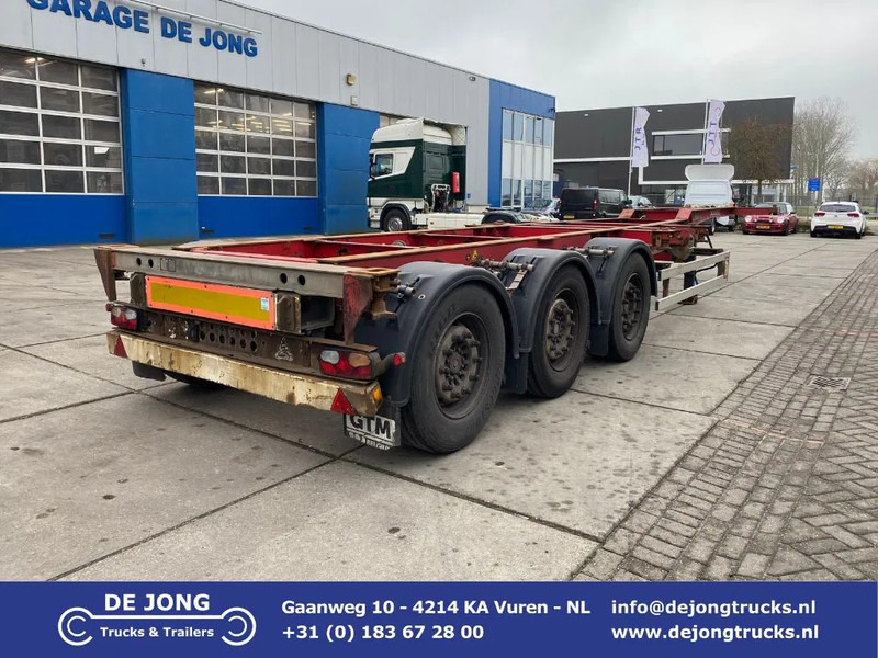 Schmitz Cargobull SCF 24 G Chassis / SAF + Disc / 1x Extendable / Lift axle - Container/ Wechselfahrgestell Auflieger: das Bild 1 Schmitz Cargobull SCF 24 G Chassis / SAF + Disc / 1x Extendable / Lift axle - Container/ Wechselfahrgestell Auflieger: das Bild 1