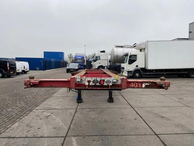 Schmitz Cargobull SCF 24 G Chassis / SAF + Disc / 1x Extendable / Lift axle - Container/ Wechselfahrgestell Auflieger: das Bild 4 Schmitz Cargobull SCF 24 G Chassis / SAF + Disc / 1x Extendable / Lift axle - Container/ Wechselfahrgestell Auflieger: das Bild 4