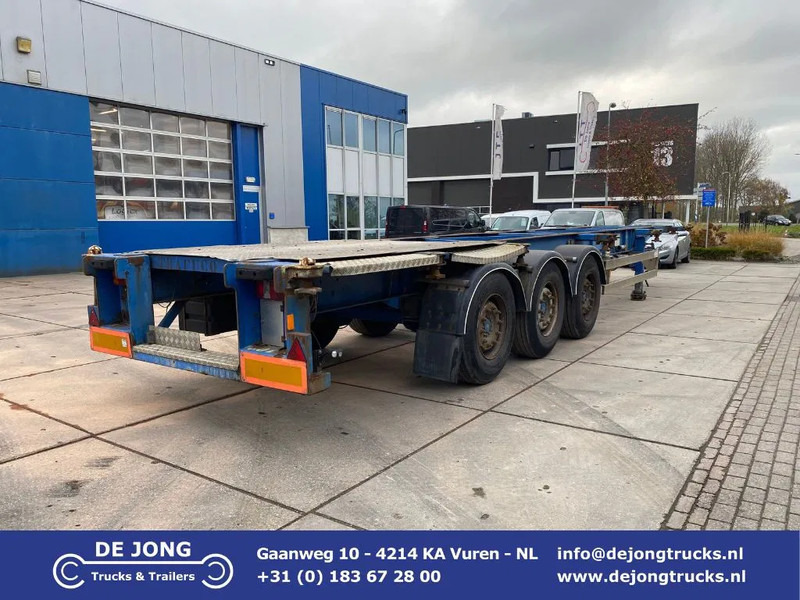 Van Hool 3B0079 / Container chassis / SAF + Disc - Container/ Wechselfahrgestell Auflieger: das Bild 1 Van Hool 3B0079 / Container chassis / SAF + Disc - Container/ Wechselfahrgestell Auflieger: das Bild 1