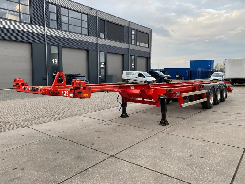 Van Hool S00149 / Container Chassis / 40FT / BPW + Drum - Container/ Wechselfahrgestell Auflieger: das Bild 4 Van Hool S00149 / Container Chassis / 40FT / BPW + Drum - Container/ Wechselfahrgestell Auflieger: das Bild 4