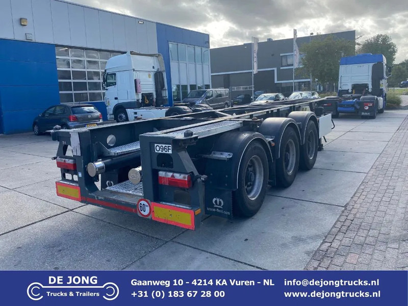 Van Hool Tank Chassis / ADR / BPW + DISC / 20-30 FT - Container/ Wechselfahrgestell Auflieger: das Bild 1 Van Hool Tank Chassis / ADR / BPW + DISC / 20-30 FT - Container/ Wechselfahrgestell Auflieger: das Bild 1