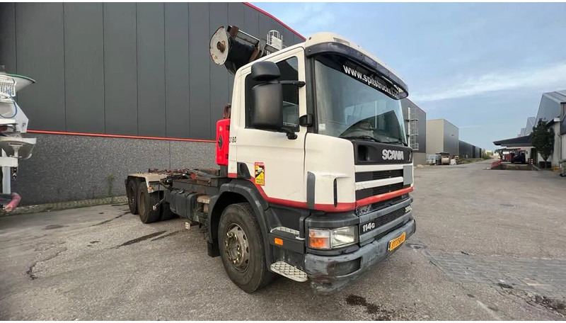 Scania P114-380 Manual + FULL STEEL+ Retarder - Containerwagen/ Wechselfahrgestell LKW: das Bild 5 Scania P114-380 Manual + FULL STEEL+ Retarder - Containerwagen/ Wechselfahrgestell LKW: das Bild 5
