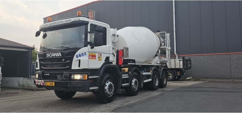 Scania P410 Mixer 9m3 LIEBHERR - Fahrmischer: das Bild 1 Scania P410 Mixer 9m3 LIEBHERR - Fahrmischer: das Bild 1