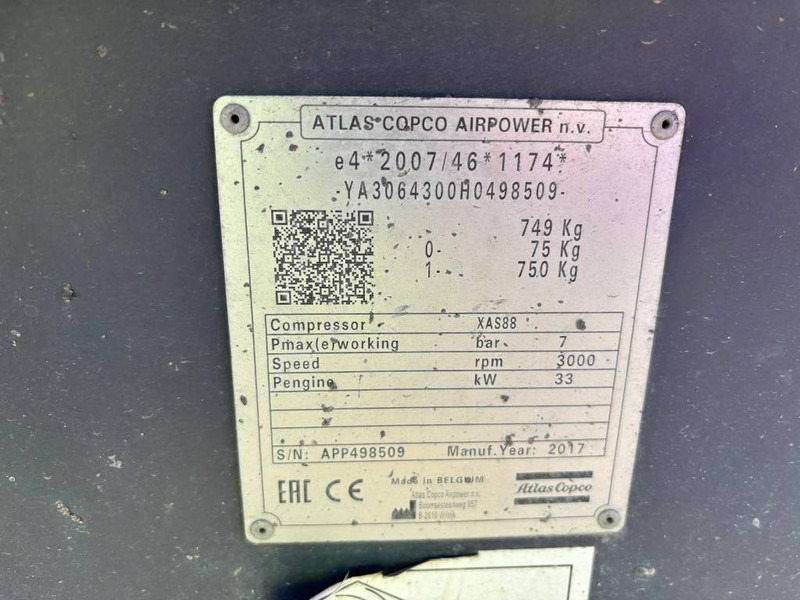 Atlas-Copco XAS 88 - Luftkompressor: das Bild 5 Atlas-Copco XAS 88 - Luftkompressor: das Bild 5
