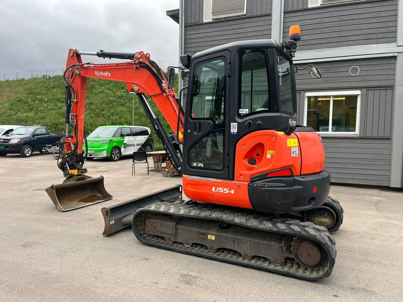 Kubota U 55-4 - Minibagger: das Bild 2 Kubota U 55-4 - Minibagger: das Bild 2