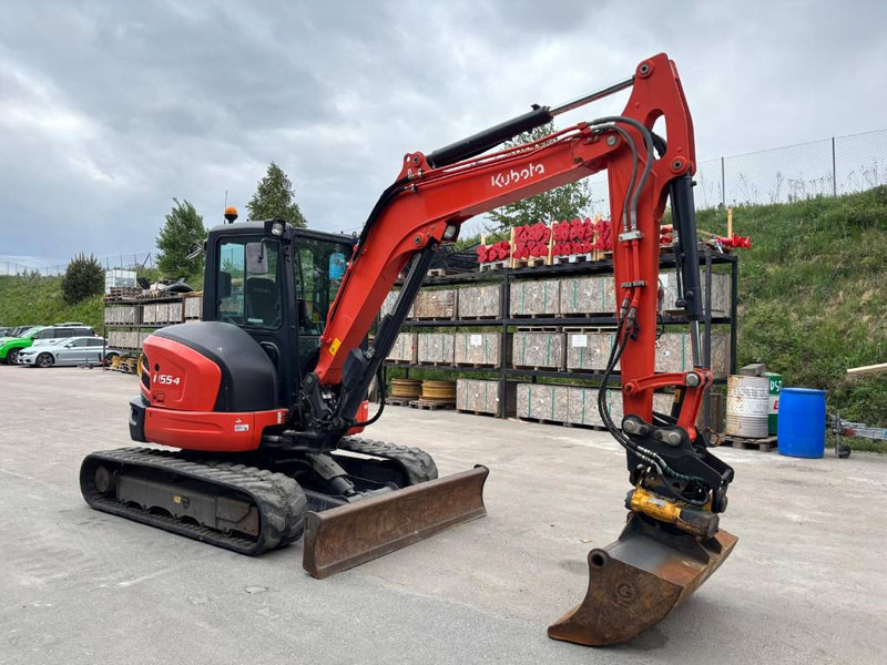 Kubota U 55-4 - Minibagger: das Bild 2 Kubota U 55-4 - Minibagger: das Bild 2