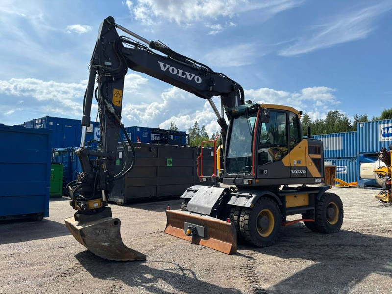 Volvo EWR 150 E - Mobilbagger: das Bild 1 Volvo EWR 150 E - Mobilbagger: das Bild 1