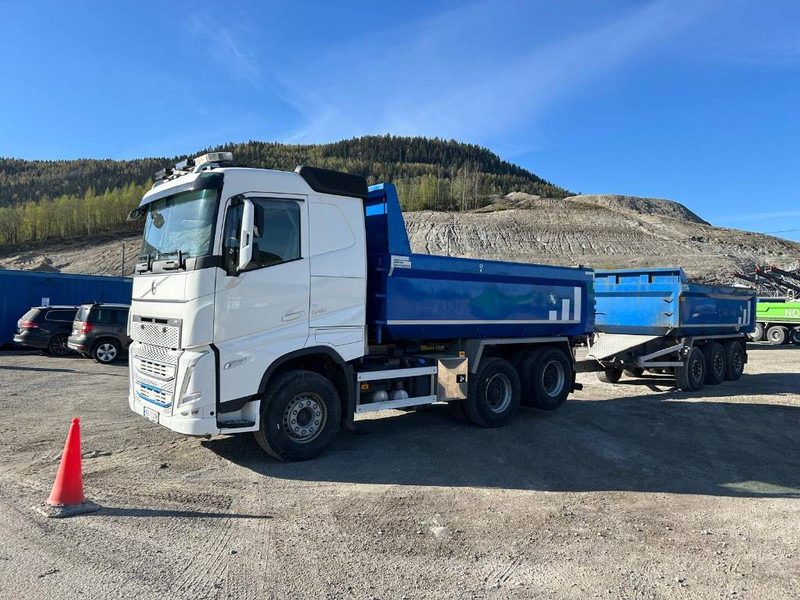 Volvo FH 540 6x4 + Maur trippelkjerre - Kipper: das Bild 1 Volvo FH 540 6x4 + Maur trippelkjerre - Kipper: das Bild 1