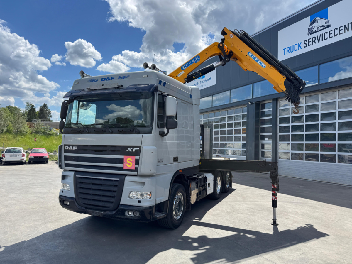 DAF XF510 Effer 255-5 6x2 SZM/Pritsche - Autokran: das Bild 1 DAF XF510 Effer 255-5 6x2 SZM/Pritsche - Autokran: das Bild 1