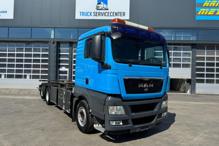 MAN TGX 26.480 6x2 Kompressor - Containerwagen/ Wechselfahrgestell LKW: das Bild 3 MAN TGX 26.480 6x2 Kompressor - Containerwagen/ Wechselfahrgestell LKW: das Bild 3