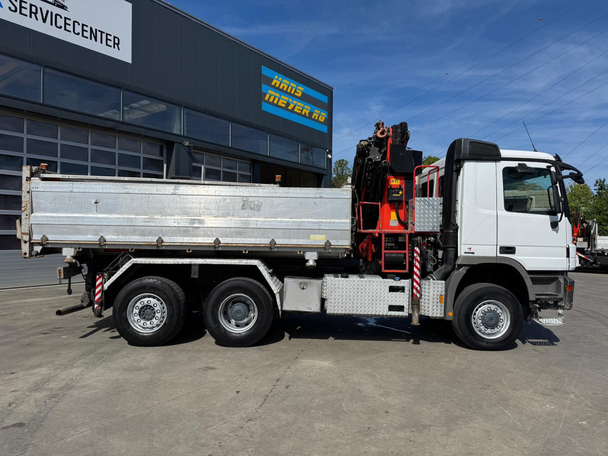 MERCEDES Actros 2641 6x4-4 PK29000-7 Kipper - Autokran: das Bild 5 MERCEDES Actros 2641 6x4-4 PK29000-7 Kipper - Autokran: das Bild 5