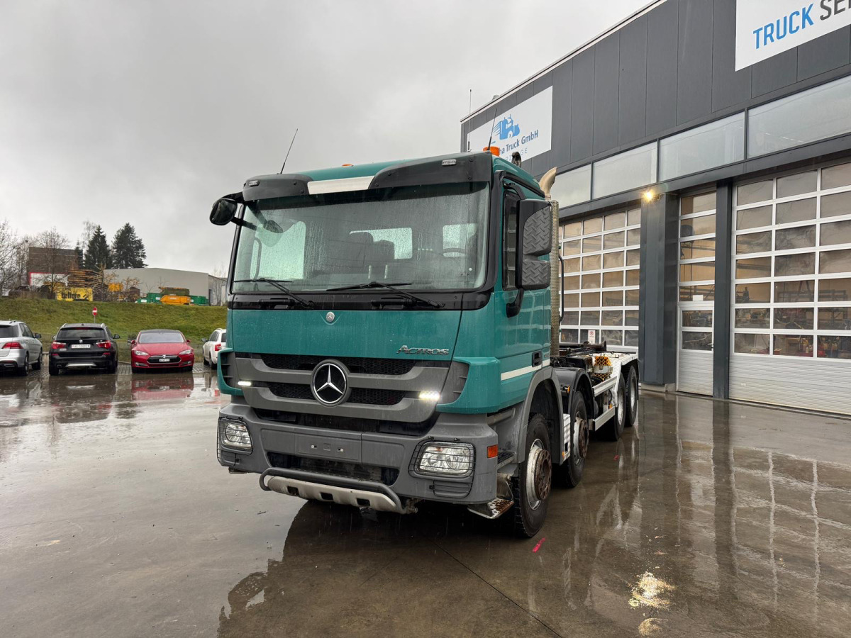 MERCEDES Actros 3248 8x4 Hiab 26T SWS - Abrollkipper: das Bild 1 MERCEDES Actros 3248 8x4 Hiab 26T SWS - Abrollkipper: das Bild 1