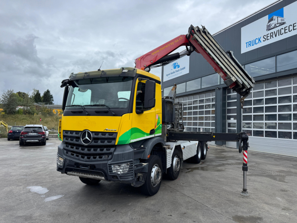 MERCEDES Arocs 3248 8x4 Fassi 315-7 mit Hiab 21T - Autokran: das Bild 2 MERCEDES Arocs 3248 8x4 Fassi 315-7 mit Hiab 21T - Autokran: das Bild 2