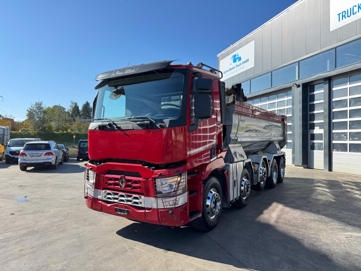 RENAULT C520 10x4 Abschiebemulde (no tipper) - Abrollkipper: das Bild 1 RENAULT C520 10x4 Abschiebemulde (no tipper) - Abrollkipper: das Bild 1