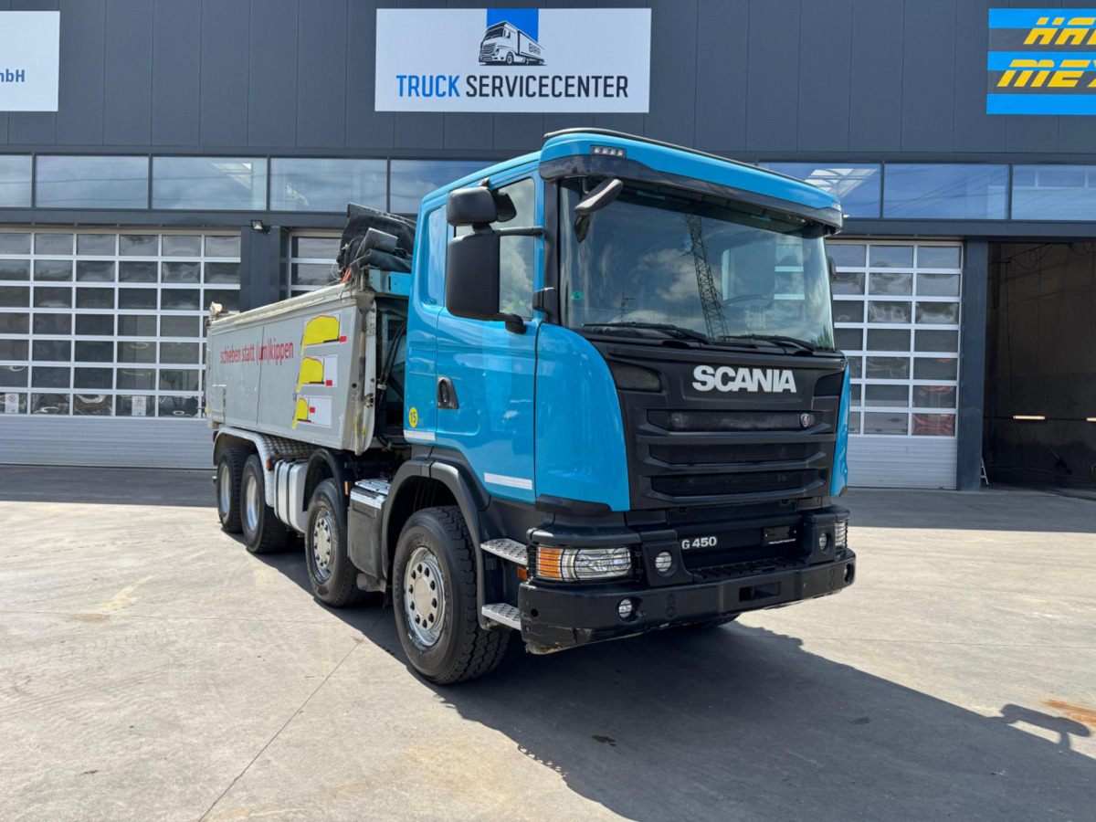 SCANIA G450 8x4 Abschiebemulde (no tipper) - Kipper: das Bild 3 SCANIA G450 8x4 Abschiebemulde (no tipper) - Kipper: das Bild 3