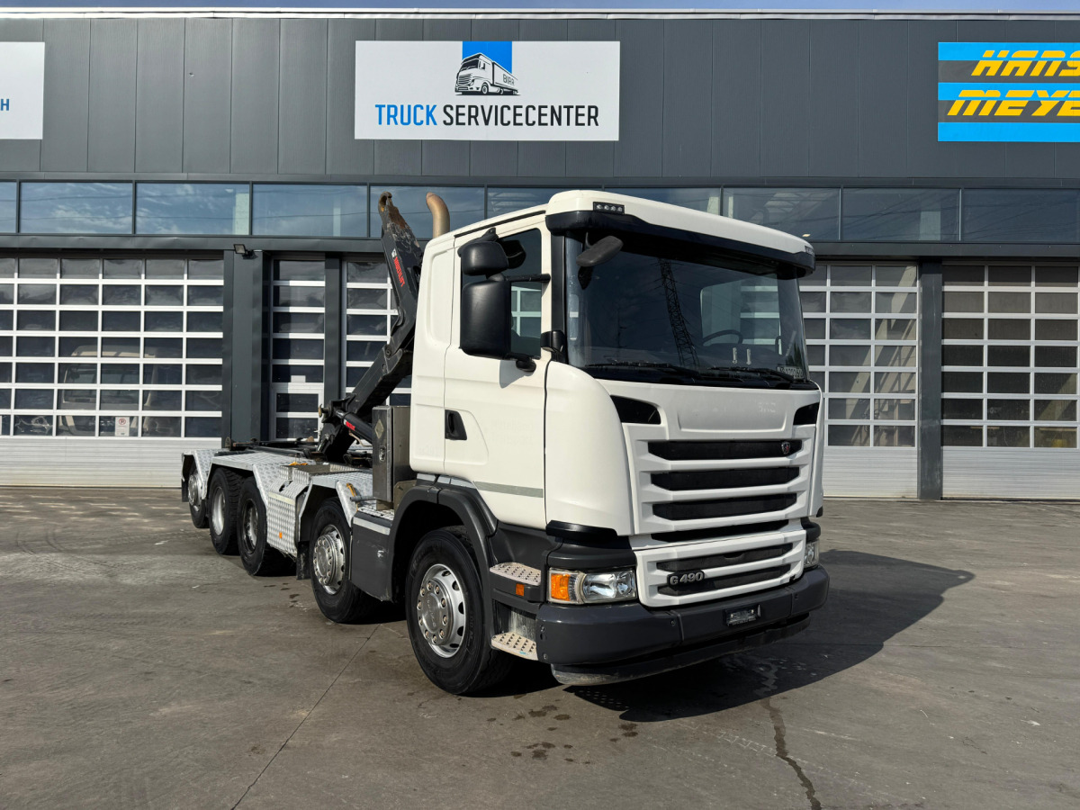 SCANIA G490 10x4 Hiab 26T - Abrollkipper: das Bild 3 SCANIA G490 10x4 Hiab 26T - Abrollkipper: das Bild 3