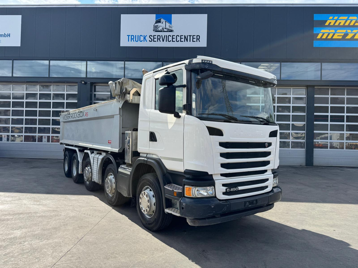 SCANIA G490 10x4 Moser 2S - Kipper: das Bild 4 SCANIA G490 10x4 Moser 2S - Kipper: das Bild 4
