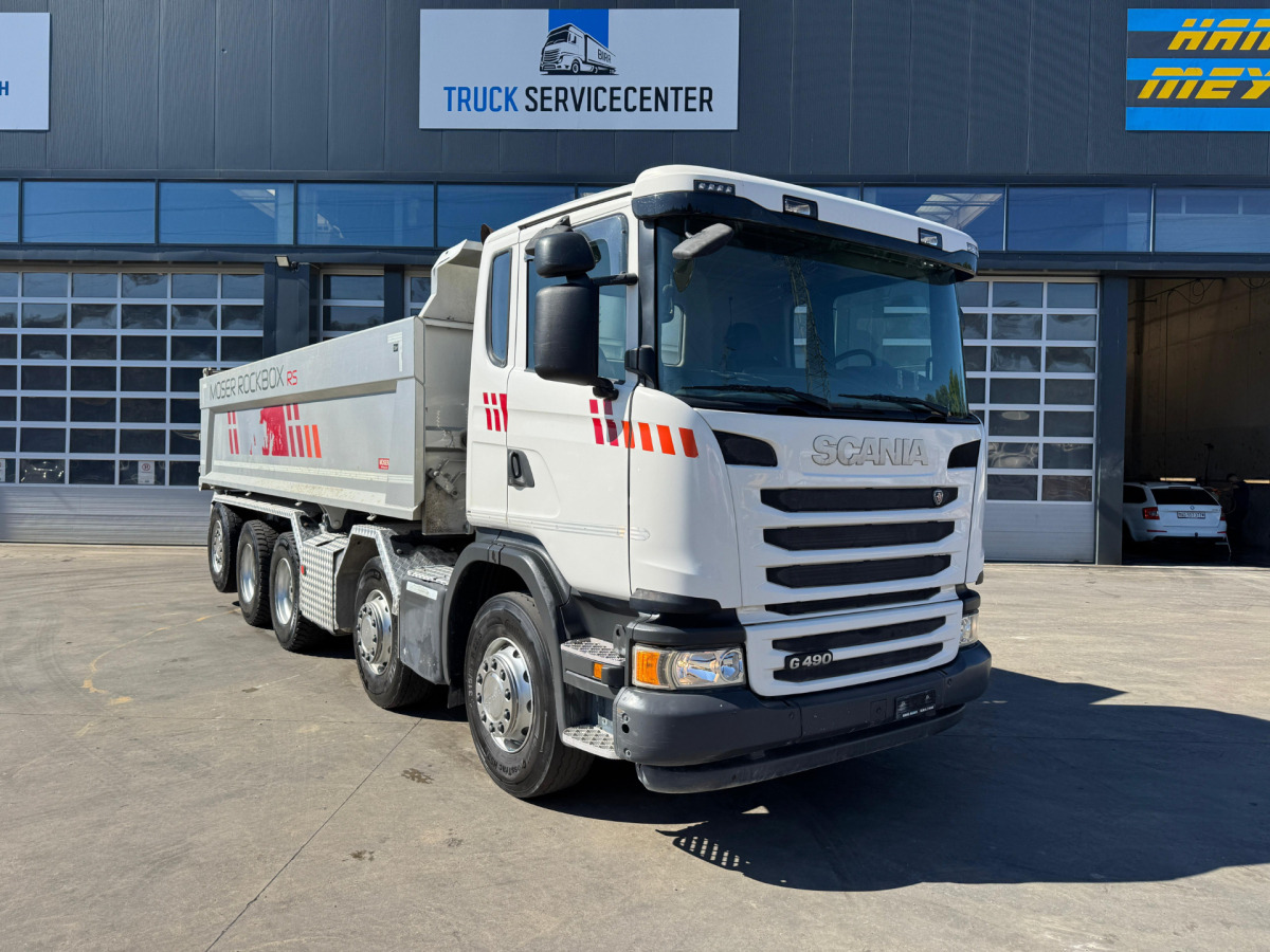 SCANIA G490 10x4 Moser 2S - Kipper: das Bild 3 SCANIA G490 10x4 Moser 2S - Kipper: das Bild 3