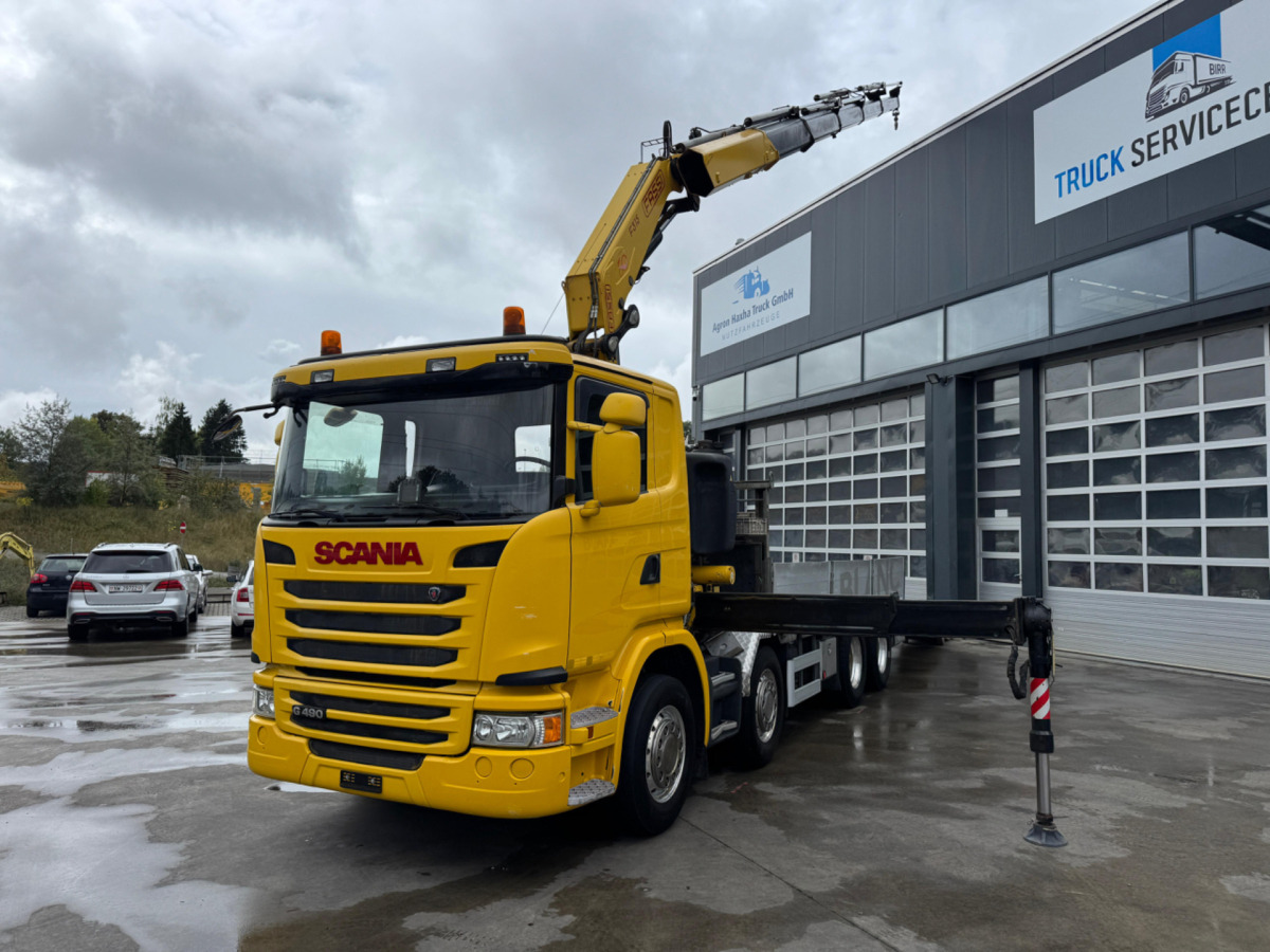 SCANIA G490 8x4 Fassi 315-5 Taxi - Autokran: das Bild 2 SCANIA G490 8x4 Fassi 315-5 Taxi - Autokran: das Bild 2