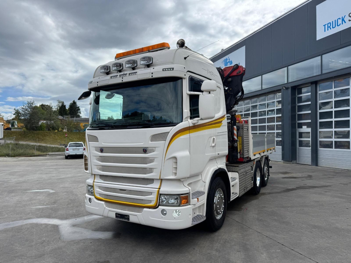 SCANIA R480 6x2 SZM/Pritsche Fassi 455 4+4 - Autokran: das Bild 2 SCANIA R480 6x2 SZM/Pritsche Fassi 455 4+4 - Autokran: das Bild 2