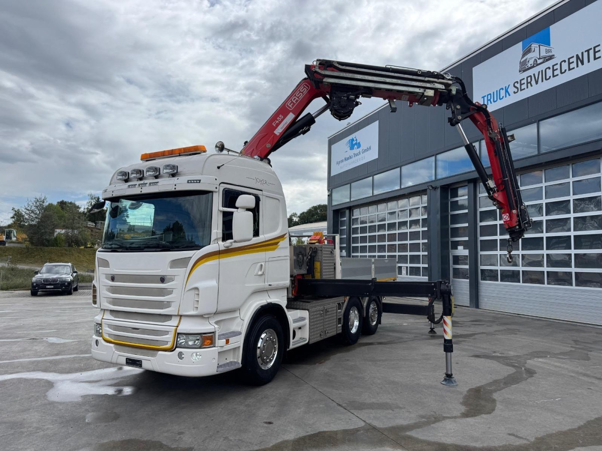 SCANIA R480 6x2 SZM/Pritsche Fassi 455 4+4 - Autokran: das Bild 4 SCANIA R480 6x2 SZM/Pritsche Fassi 455 4+4 - Autokran: das Bild 4