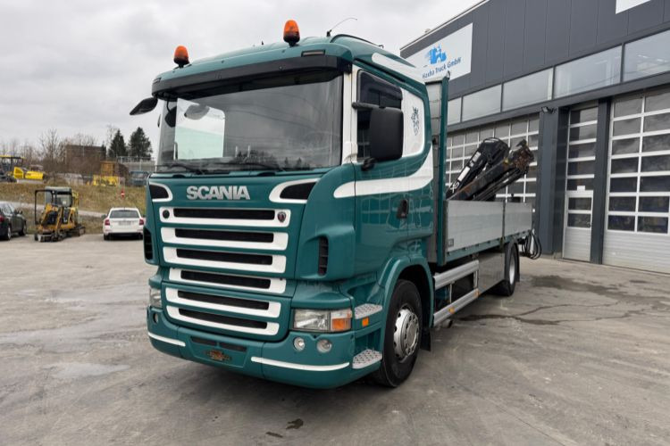 Scania R420 4x2 Hiab 122-4 - Autokran: das Bild 2 Scania R420 4x2 Hiab 122-4 - Autokran: das Bild 2