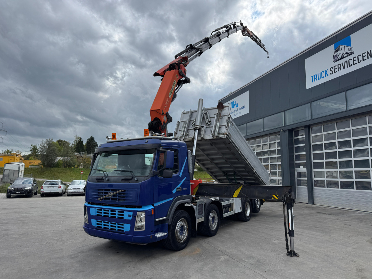 VOLVO FM-460 8x2 Palfinger PK44002 Flyjib & Seilwinde - Autokran: das Bild 1 VOLVO FM-460 8x2 Palfinger PK44002 Flyjib & Seilwinde - Autokran: das Bild 1