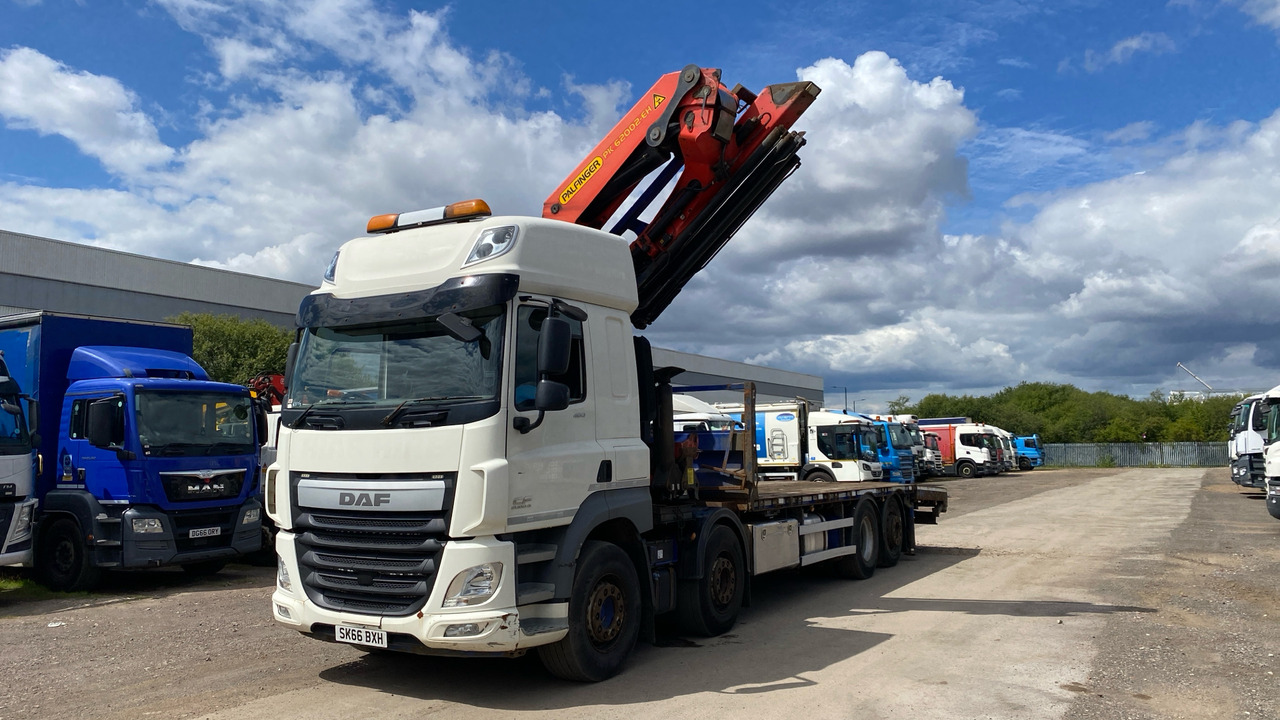 DAF CF 460 - Pritsche LKW, Autokran: das Bild 2 DAF CF 460 - Pritsche LKW, Autokran: das Bild 2