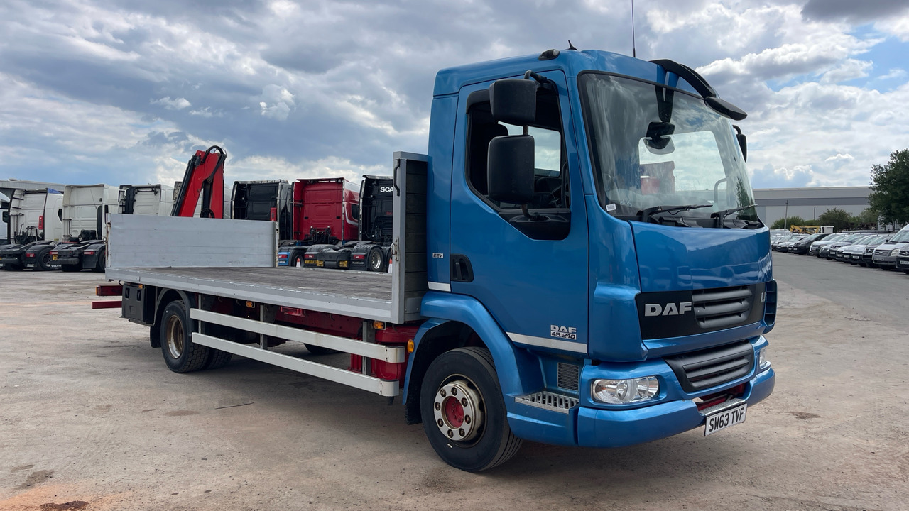 DAF LF 45.210 - Pritsche LKW, Autokran: das Bild 1 DAF LF 45.210 - Pritsche LKW, Autokran: das Bild 1