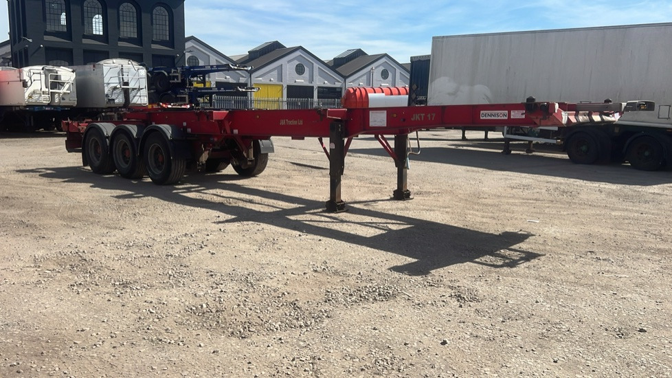 DENNISON SKELETAL - SLIDING - Container/ Wechselfahrgestell Auflieger: das Bild 1 DENNISON SKELETAL - SLIDING - Container/ Wechselfahrgestell Auflieger: das Bild 1