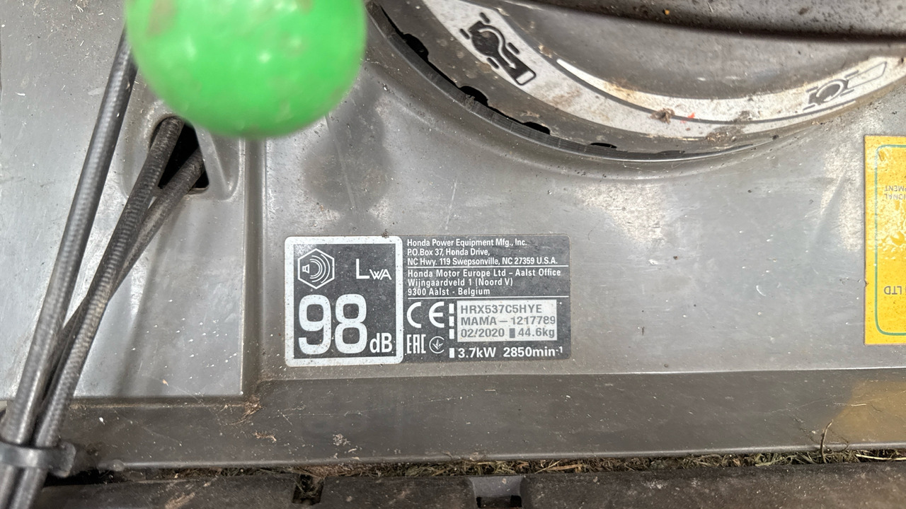 HONDA HRX537 C5HYE - Rasenmäher: das Bild 5 HONDA HRX537 C5HYE - Rasenmäher: das Bild 5