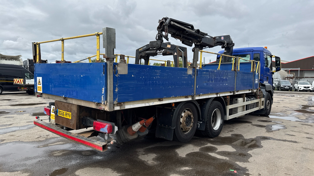 MAN TGS 26.360 - Pritsche LKW, Autokran: das Bild 4 MAN TGS 26.360 - Pritsche LKW, Autokran: das Bild 4