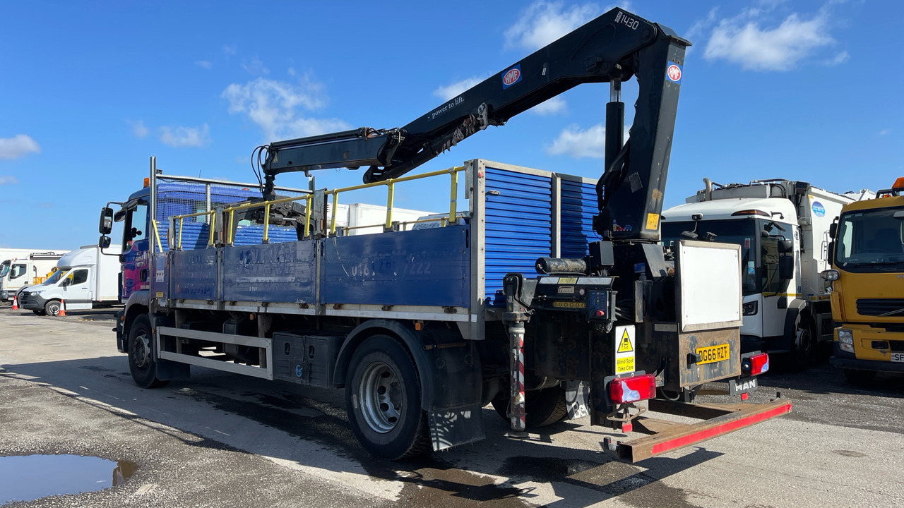 Man TGM 18.250 - Pritsche LKW, Autokran: das Bild 3 Man TGM 18.250 - Pritsche LKW, Autokran: das Bild 3