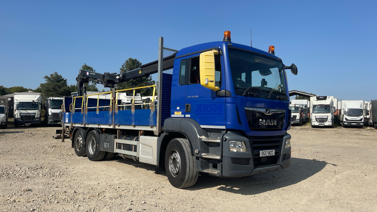 Man TGS 26.360 - Pritsche LKW, Autokran: das Bild 1 Man TGS 26.360 - Pritsche LKW, Autokran: das Bild 1