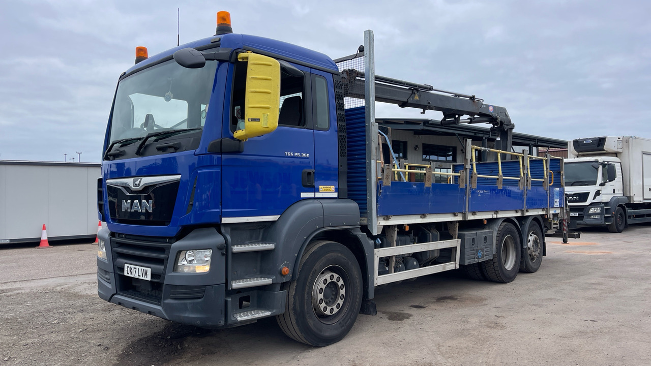Man TGS 26.360 - Pritsche LKW, Autokran: das Bild 2 Man TGS 26.360 - Pritsche LKW, Autokran: das Bild 2
